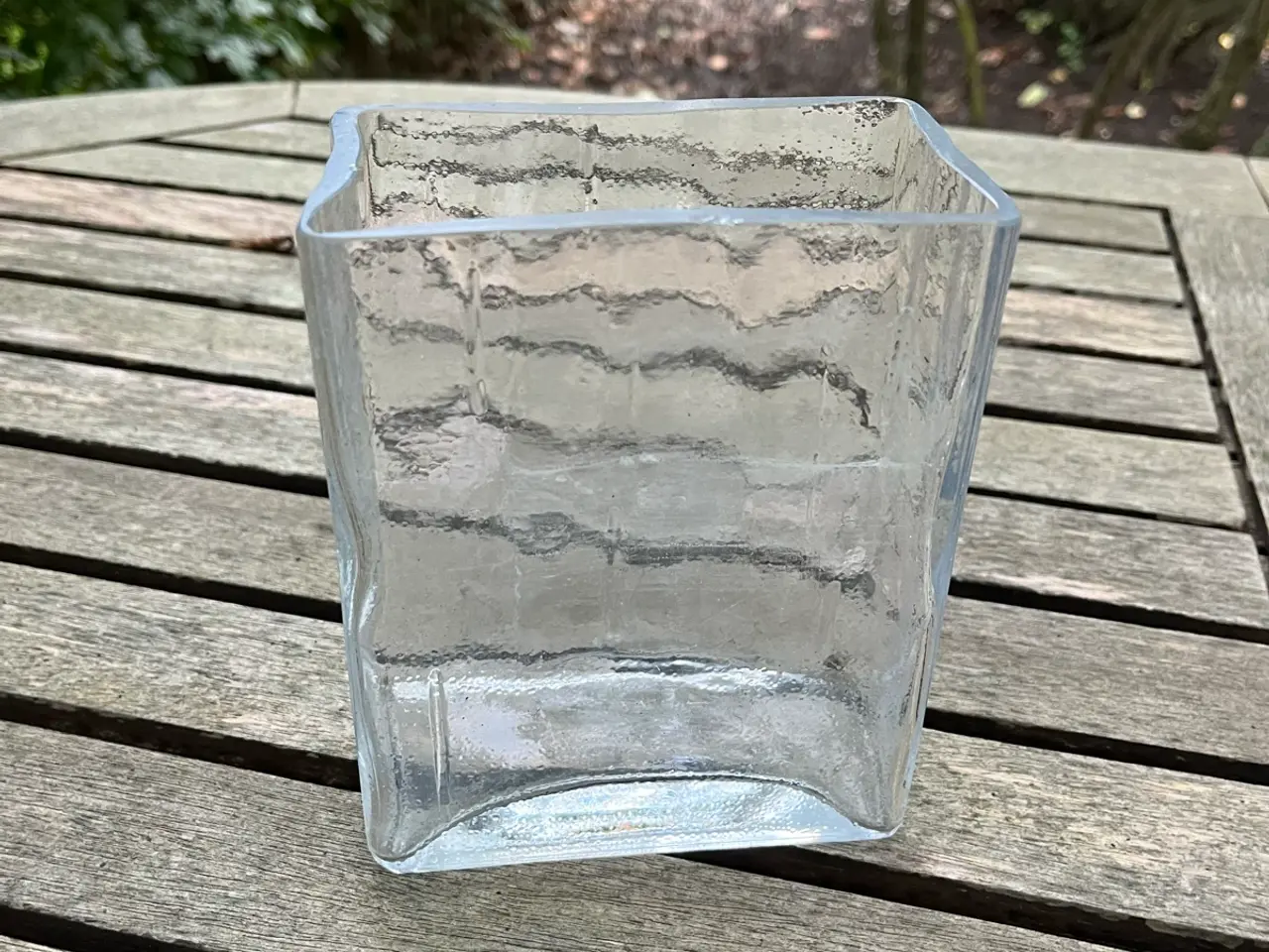 Billede 1 - Firkantet vase