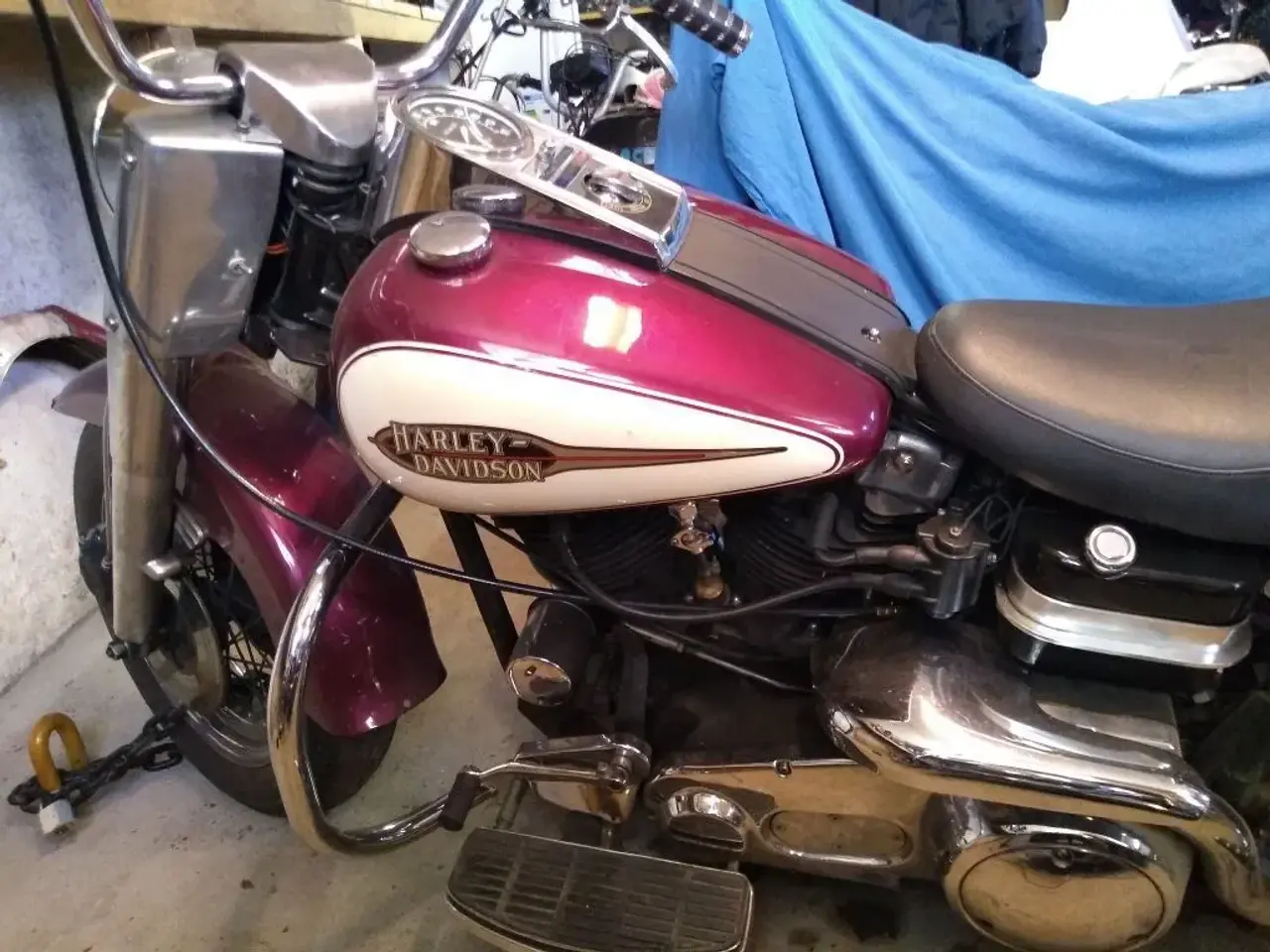Billede 3 - FLH showelhead harley davidson