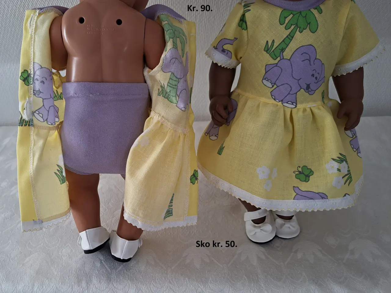 Billede 10 - Kjoler til Baby Born på 42 til 43cm.