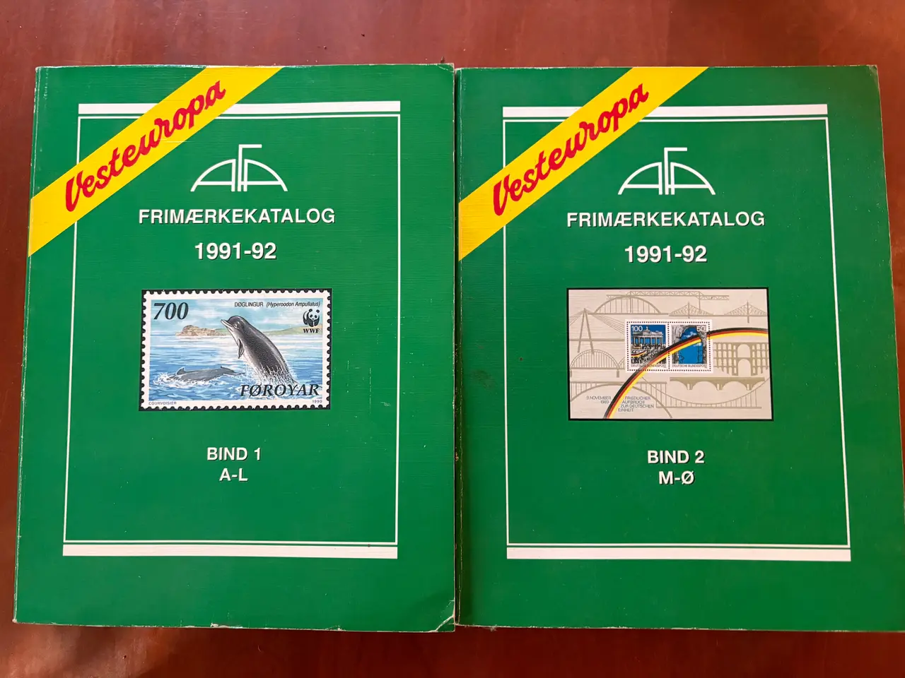 Billede 1 - Frimærkekataloger 1991-92