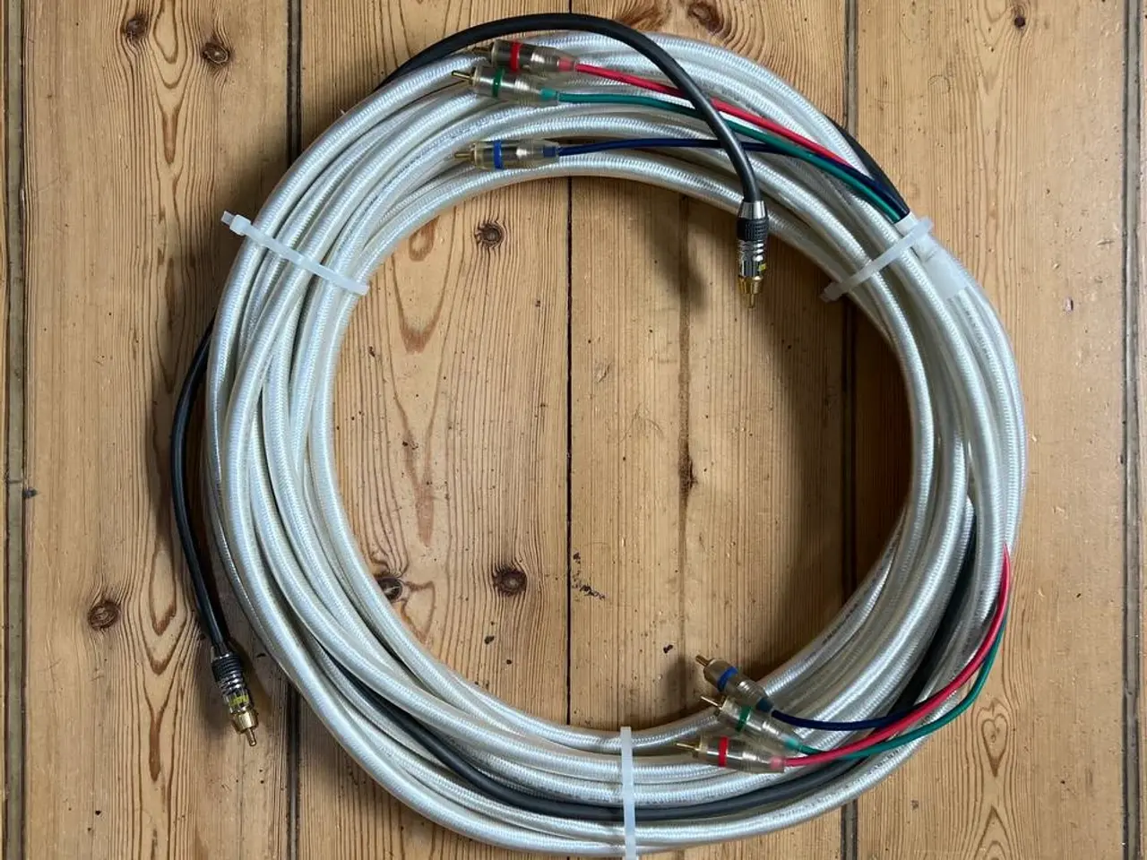 Billede 1 - 11 Meter kabelsæt med RCA-stik