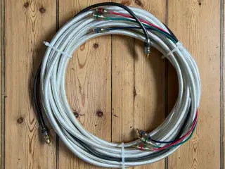 11 Meter kabelsæt med RCA-stik