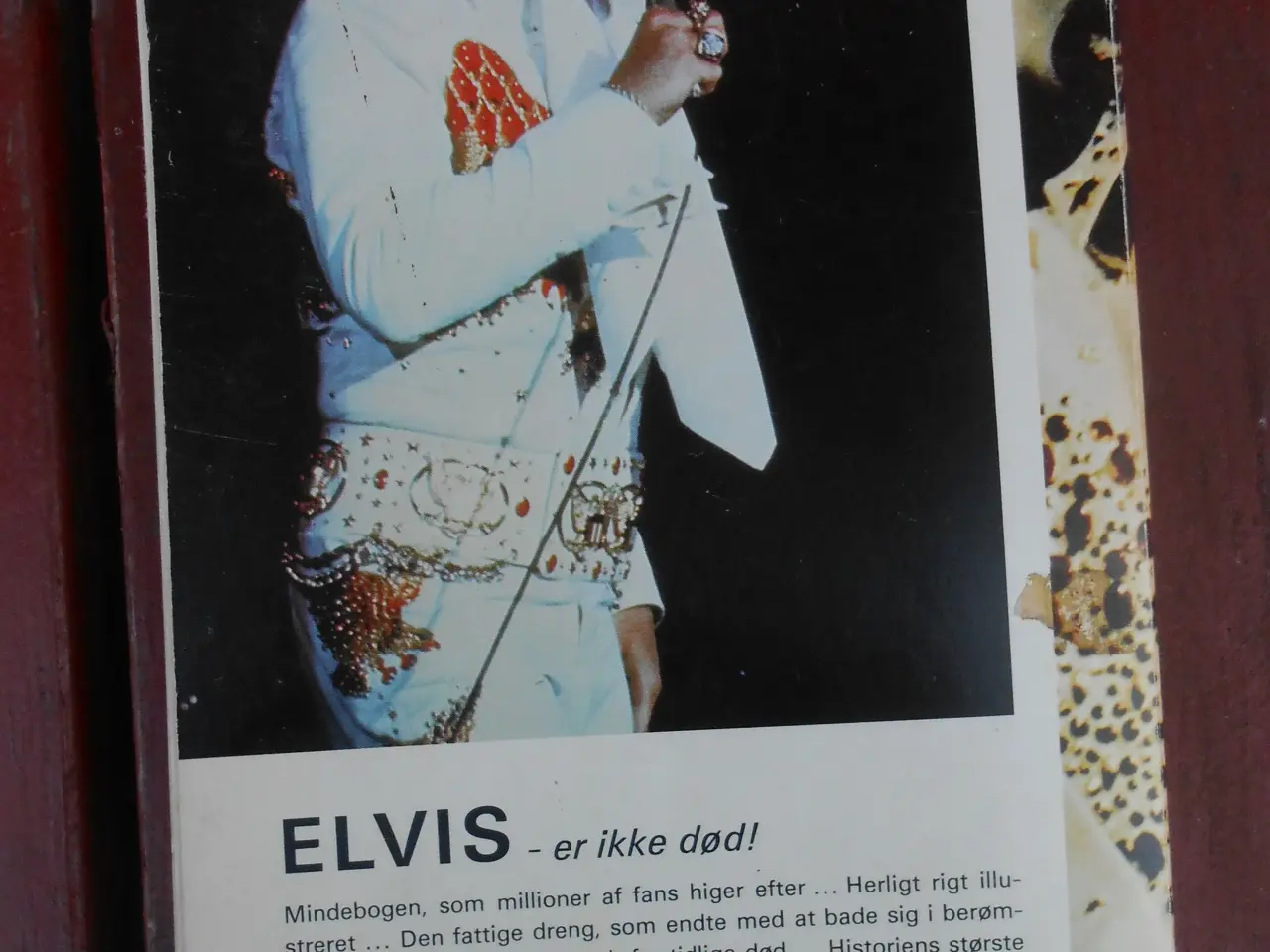 Billede 3 -    Elvis The King. og Bogen om Elvis.
