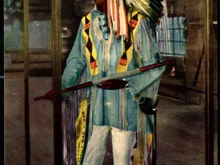 Indianeren i Blokhuset - Rebild - Rudolf Olsen 478 - Ubrugt