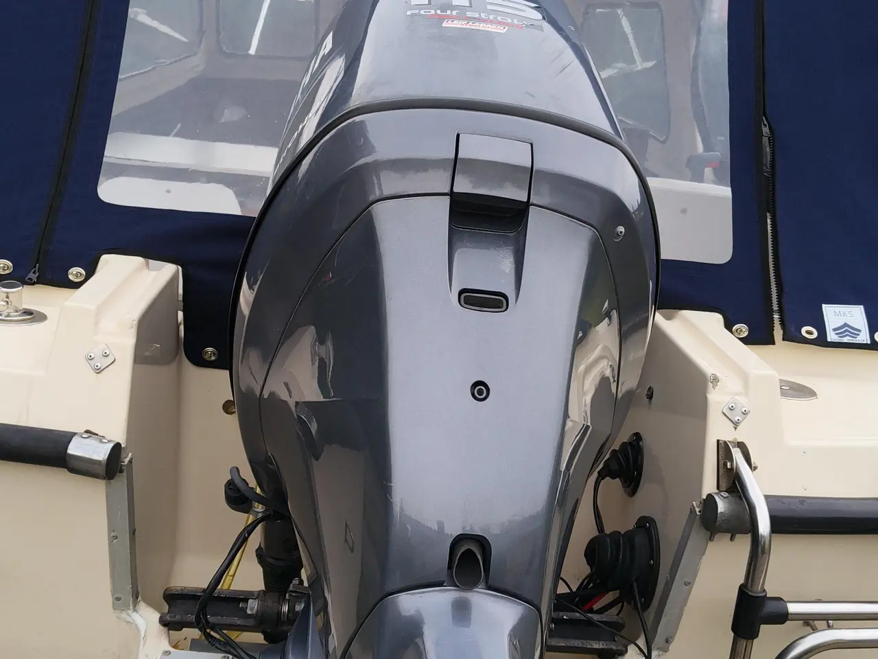 Billede 9 - JOFA WINTH 555 MED YAMAHA F115HK OG 1000KG BRENDER