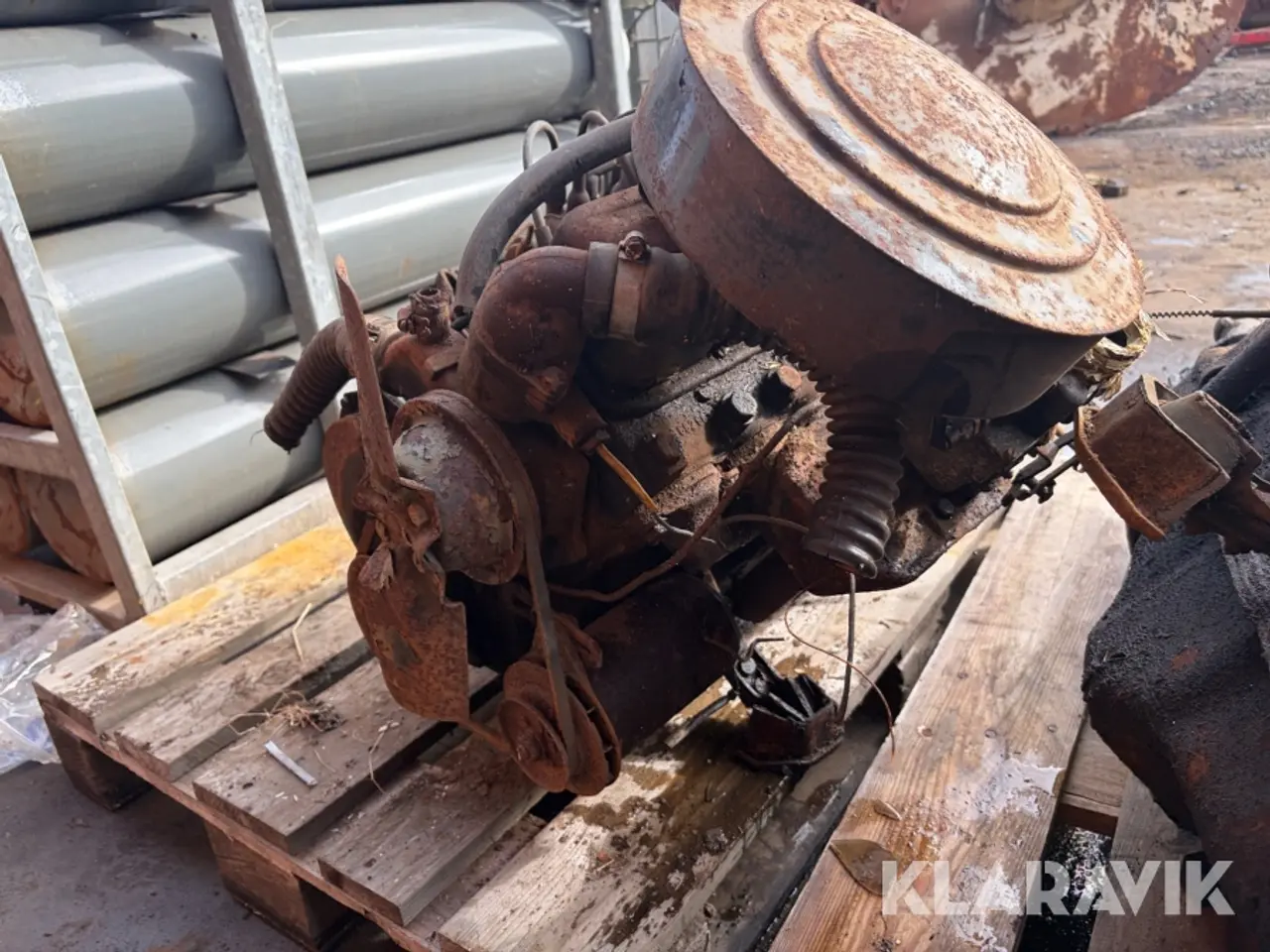 Billede 5 - Motor fra Opel Rekord 1700