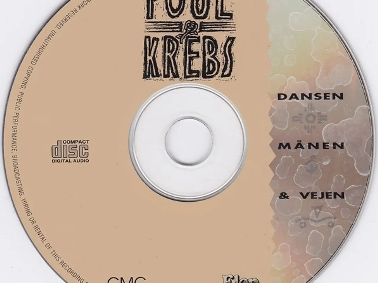 Billede 3 - Poul Krebs – Dansen, Månen & Vejen – CD