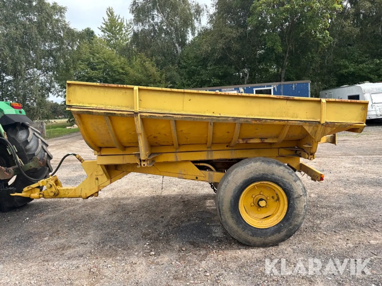 Billede 7 - Dumpervogn med hydraulisk tip til traktor