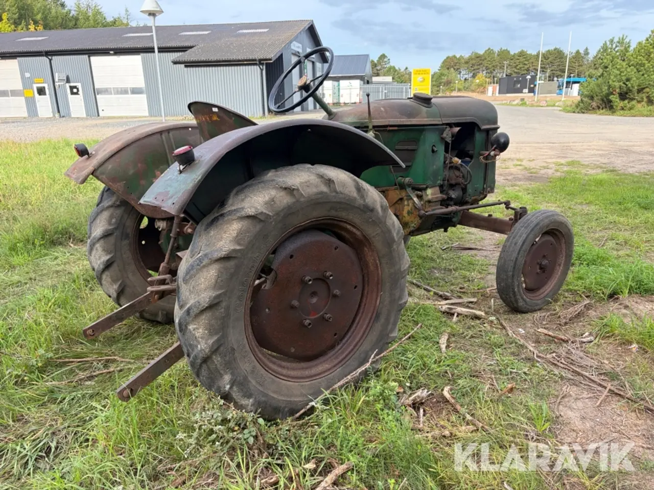Billede 5 - Veterantraktor Deutz D 15-N 1 cylinderet diesel luftkølet