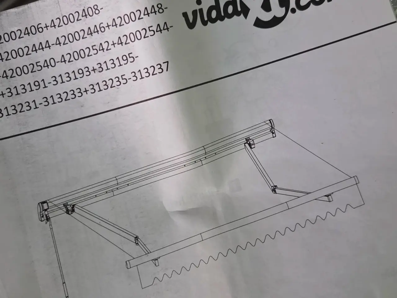Billede 7 - Helt ny.  VidaXL manuel markiseramme 4 × 3 m