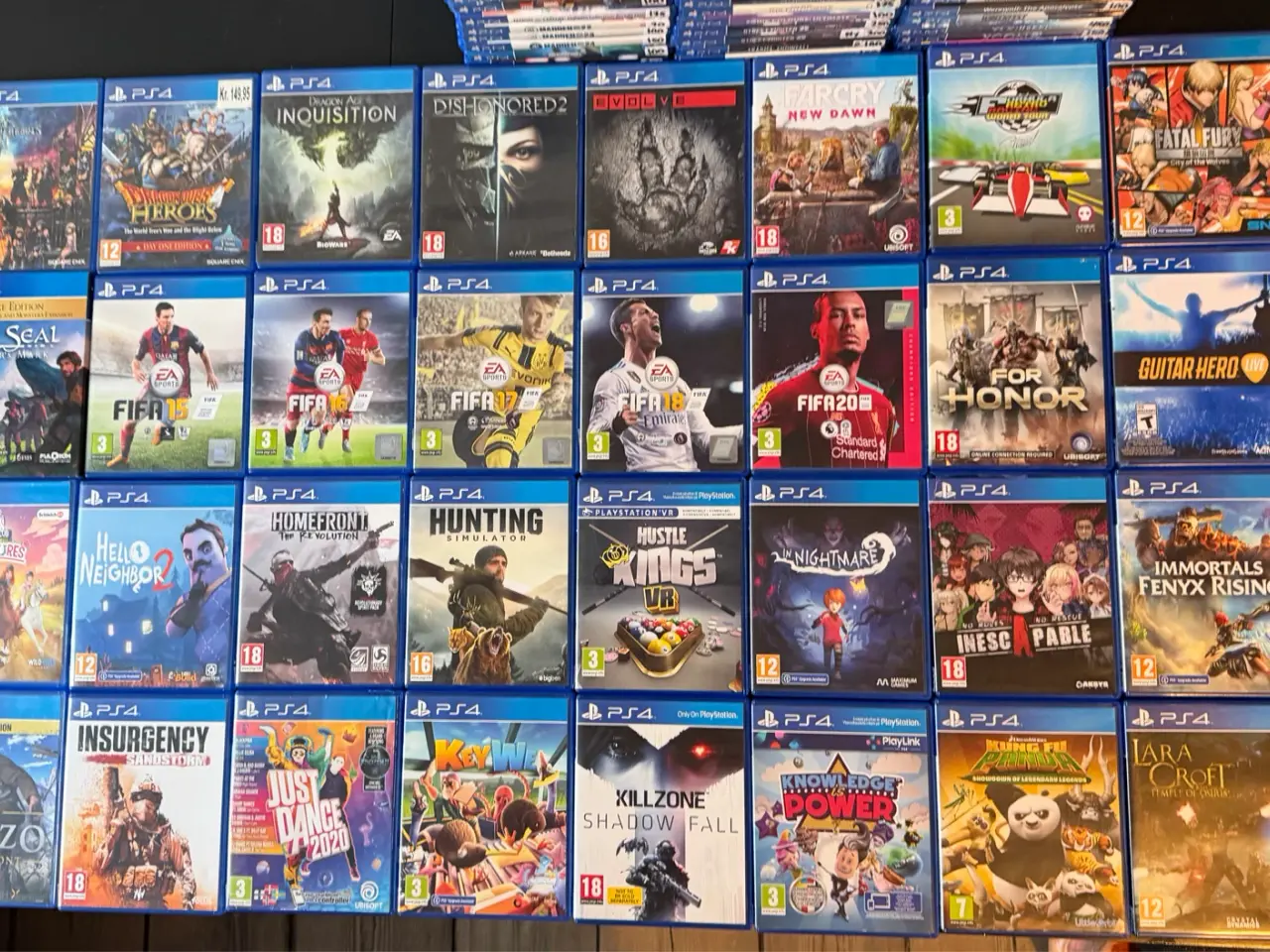 Billede 5 - Over 150 PlayStation 4 / PS4 spil til separate pri