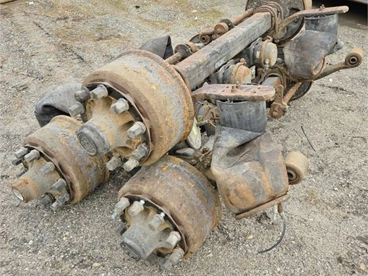 Billede 2 - BPW HSF 9010 ECO P - 3 styk axler /  axles 3 units