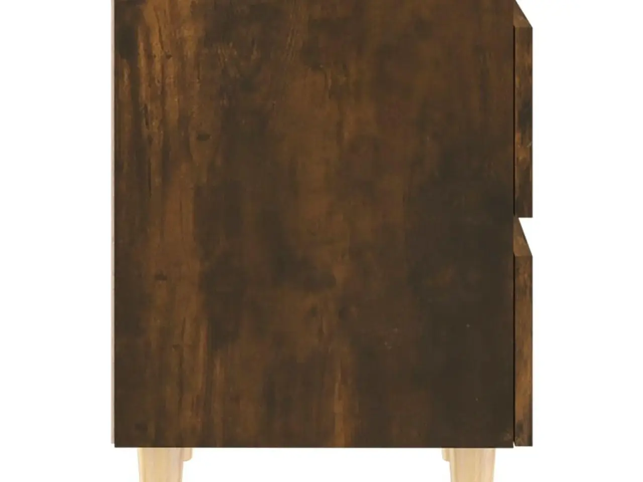 Billede 8 - Sengeborde 2 stk. med massive træben 40×35×50 cm - røget egetræ