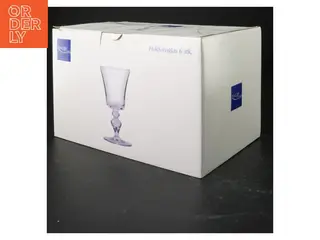 Hvidvinsglas fra Lyngby glas (str. 17 cl 6 stk)