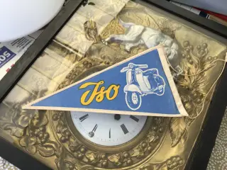 ISO scooter reklame flag gammelt