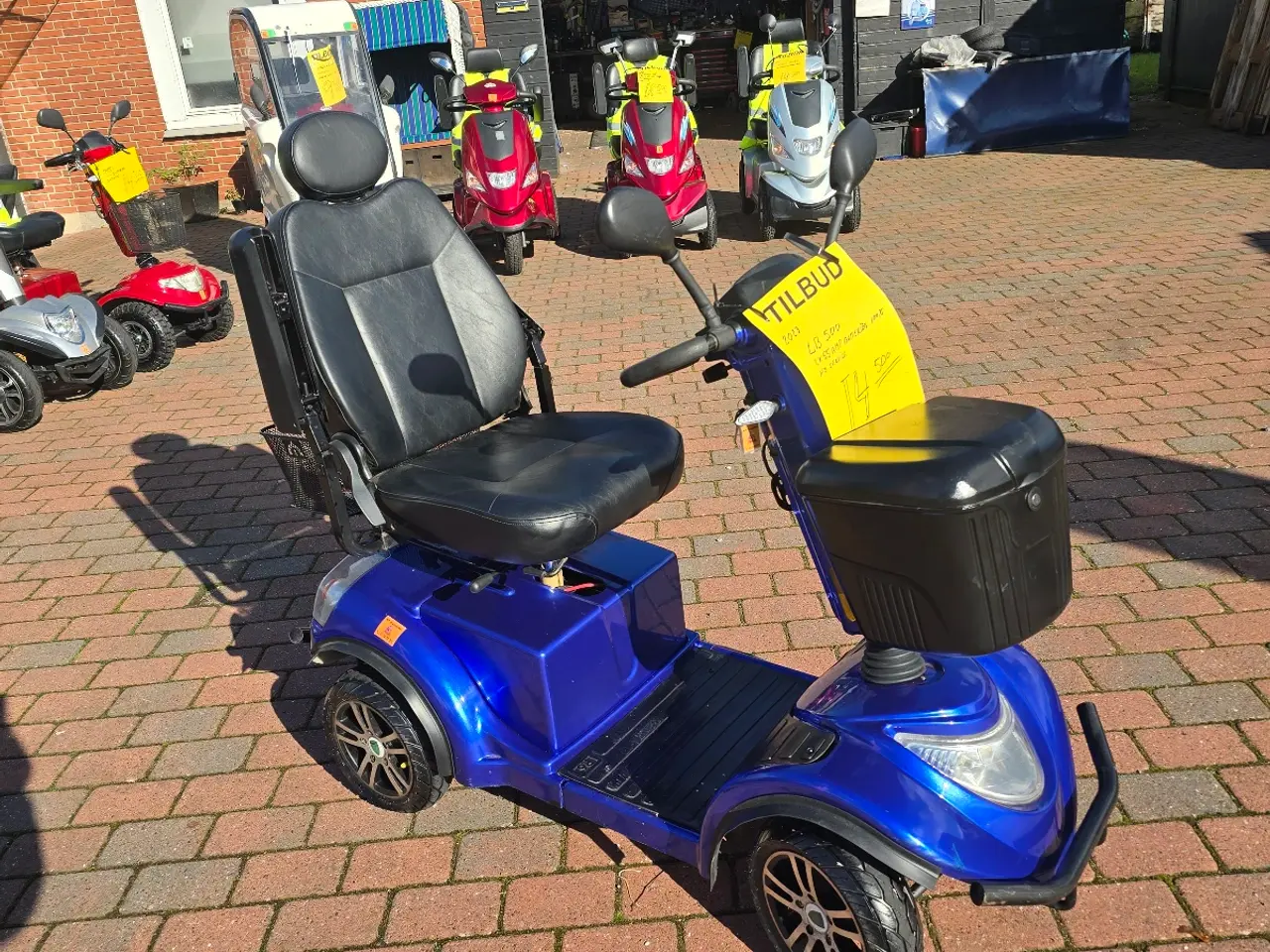 Billede 2 - LB 500 4 hjulet elscooter