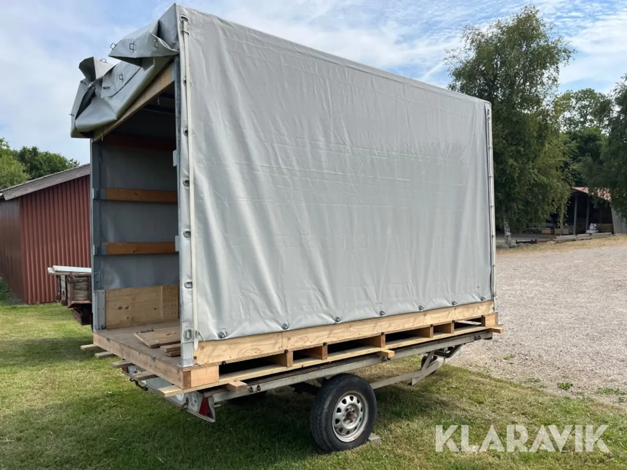 Billede 3 - Trailerkasse Humbaur inkl. trailer