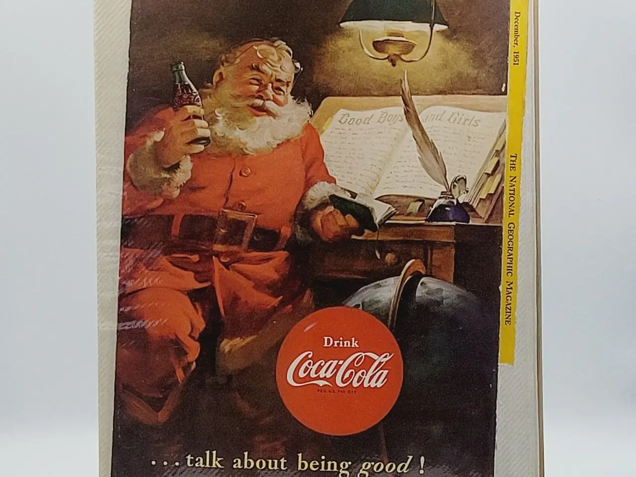 Billede 1 - ⭐️- Coca-Cola Reklame fra 1960'erne