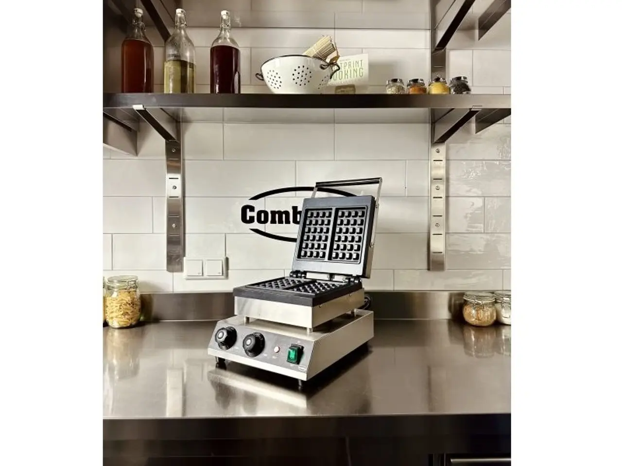 Billede 8 - Combisteel Professionelt Vaffeljern – 2 kW