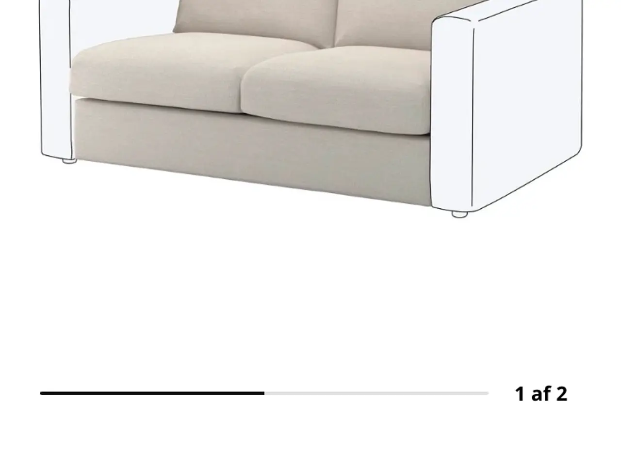 Billede 3 - Vimle sofamoduler fra IKEA - rigtig fin stand!