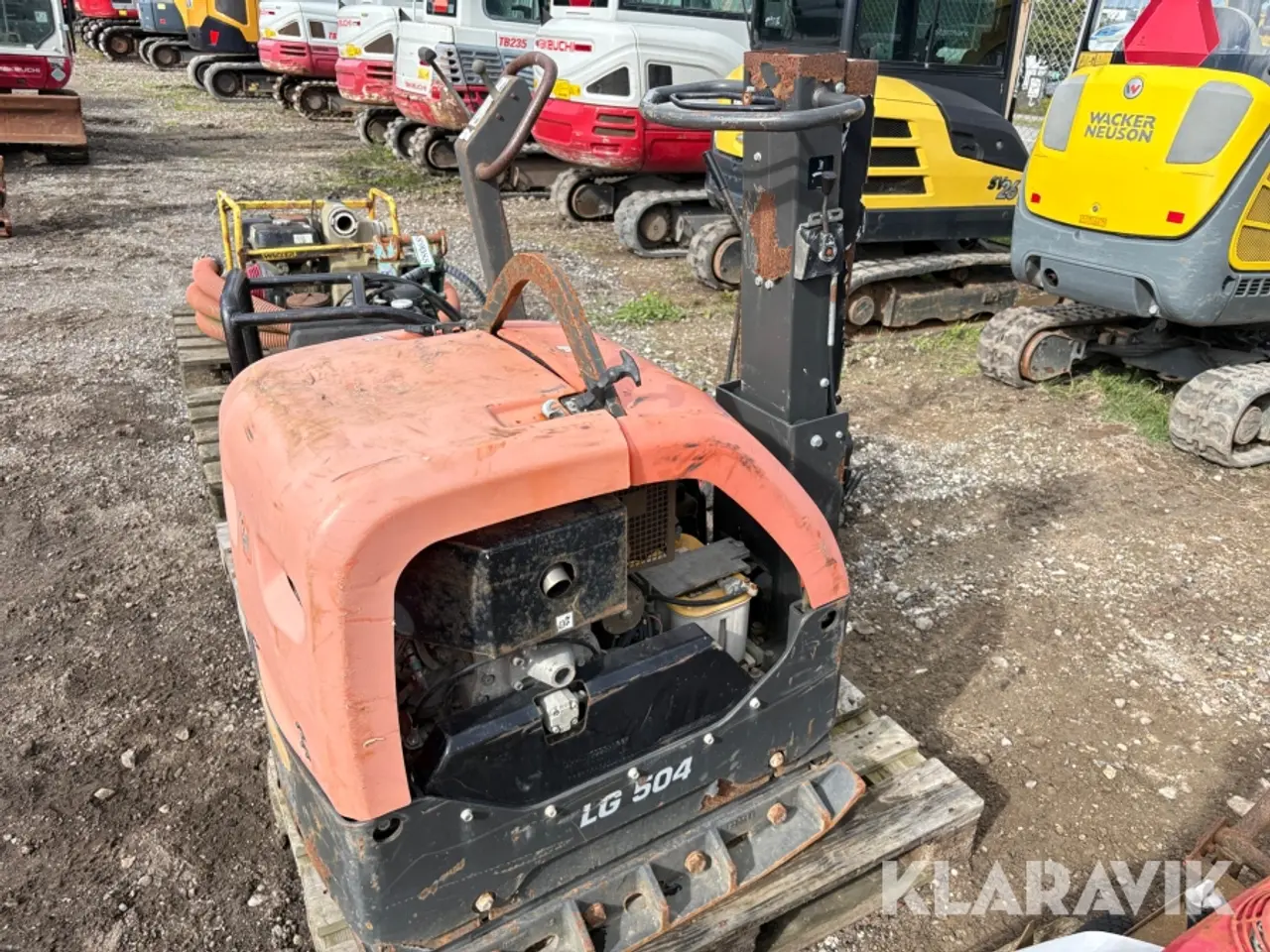Billede 3 - Pladevibrator Husqvarna LG504