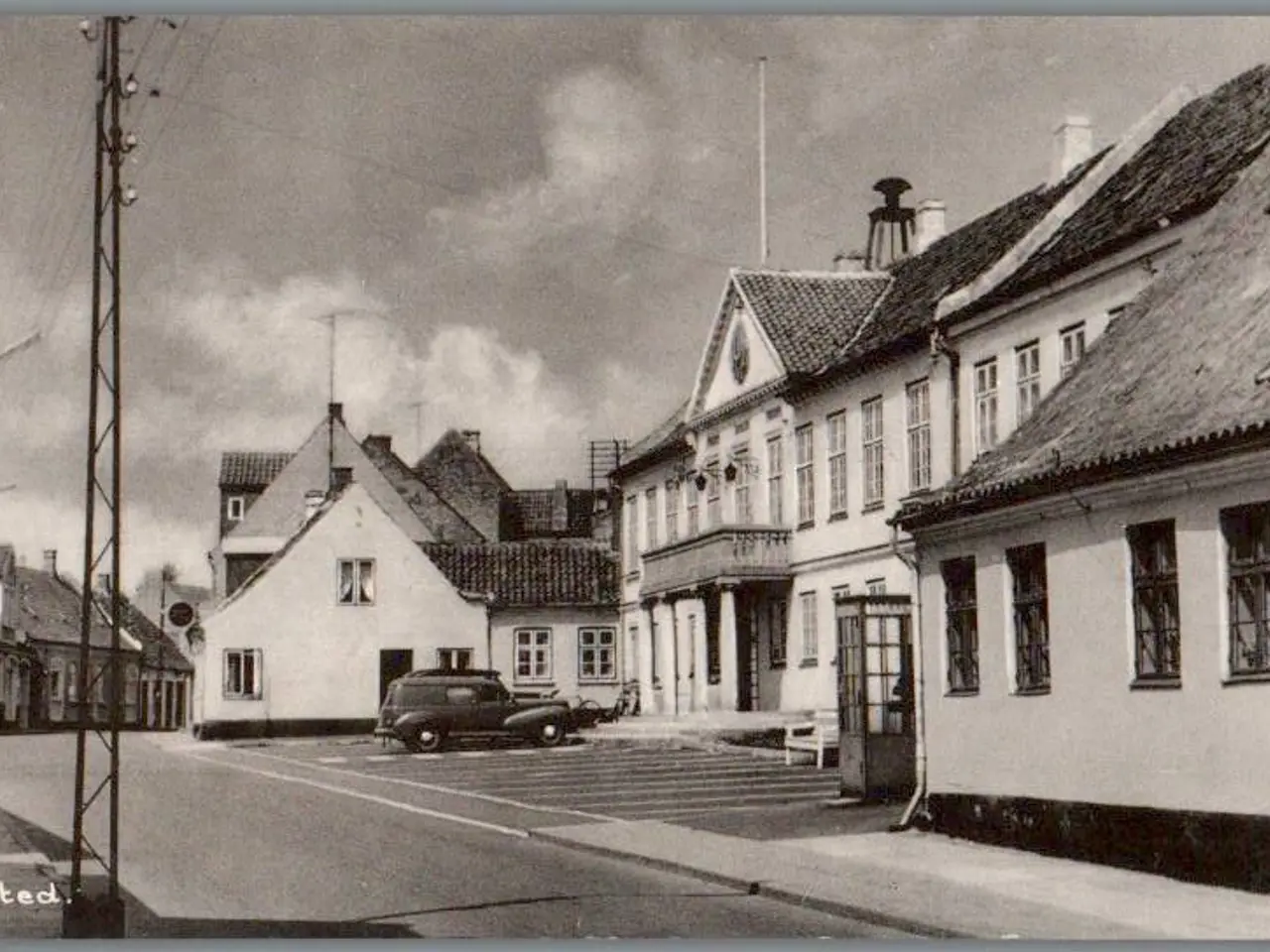 Billede 1 - Nysted - Postkort - Brugt - Lidt Bulet !