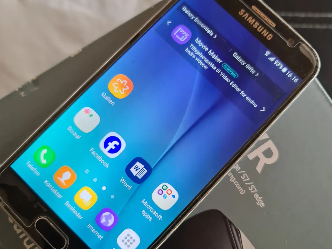 Billede 1 - Samsung galaxy S 6 med Samsung VR Briller 