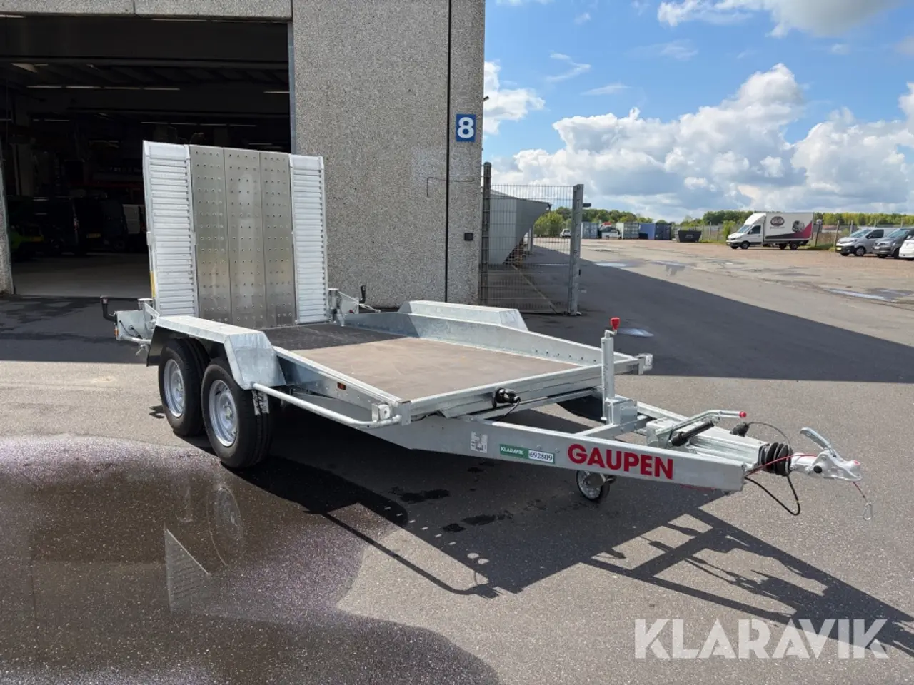 Billede 7 - Maskintrailer Gaupen M3535