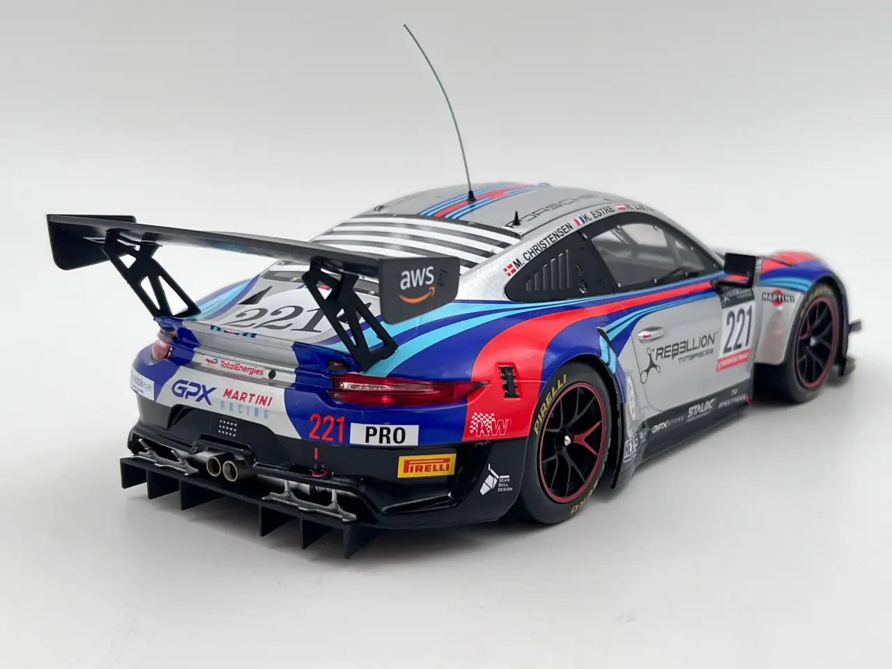 Billede 3 - 2022 Porsche 911 GT3 R Michael Christensen 1:18