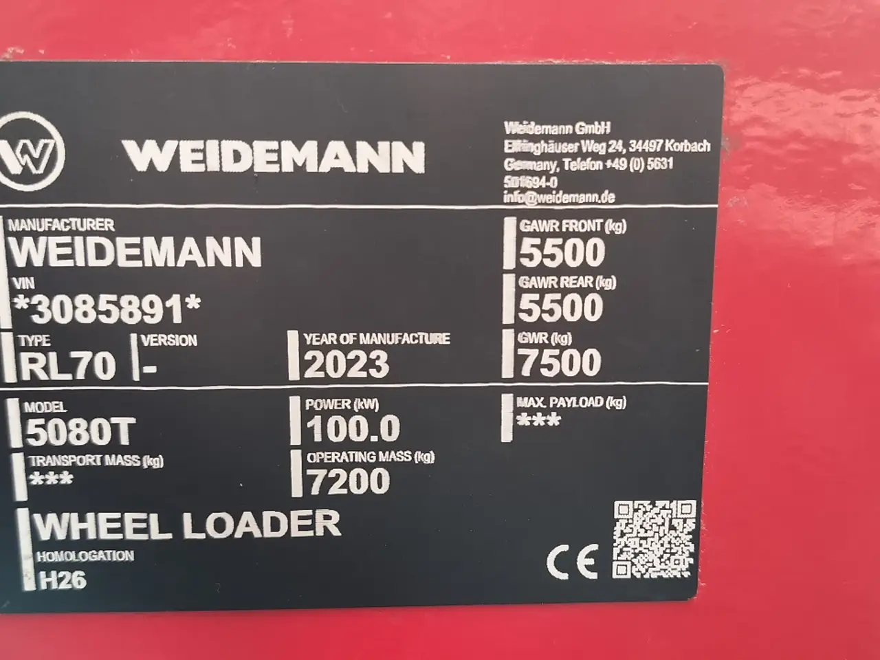 Billede 8 - WEIDEMANN 5080T 2023