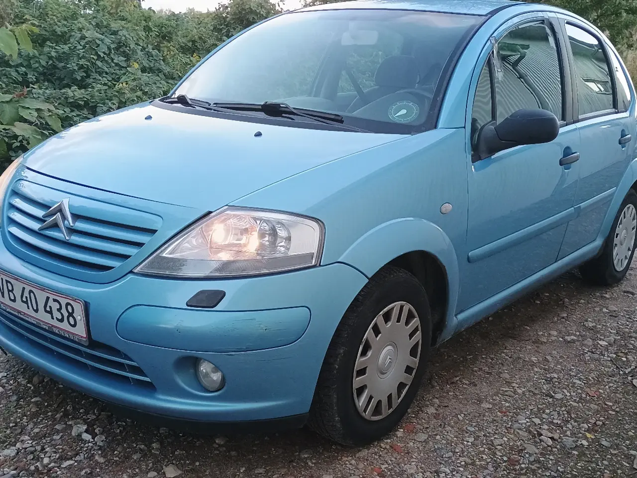 Billede 2 - Nysynet Citroën c3 med nummerplader 