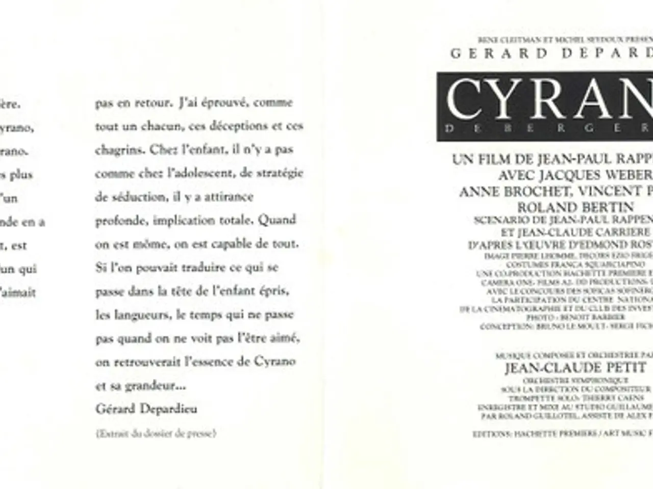 Billede 3 - Jean-Claude Petit – Cyrano De Bergerac… – CD