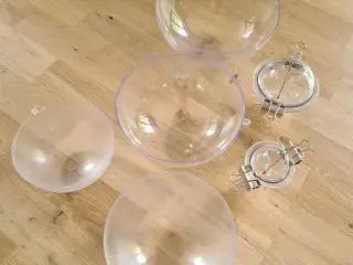 Plastik skåle til beton - næsten nye