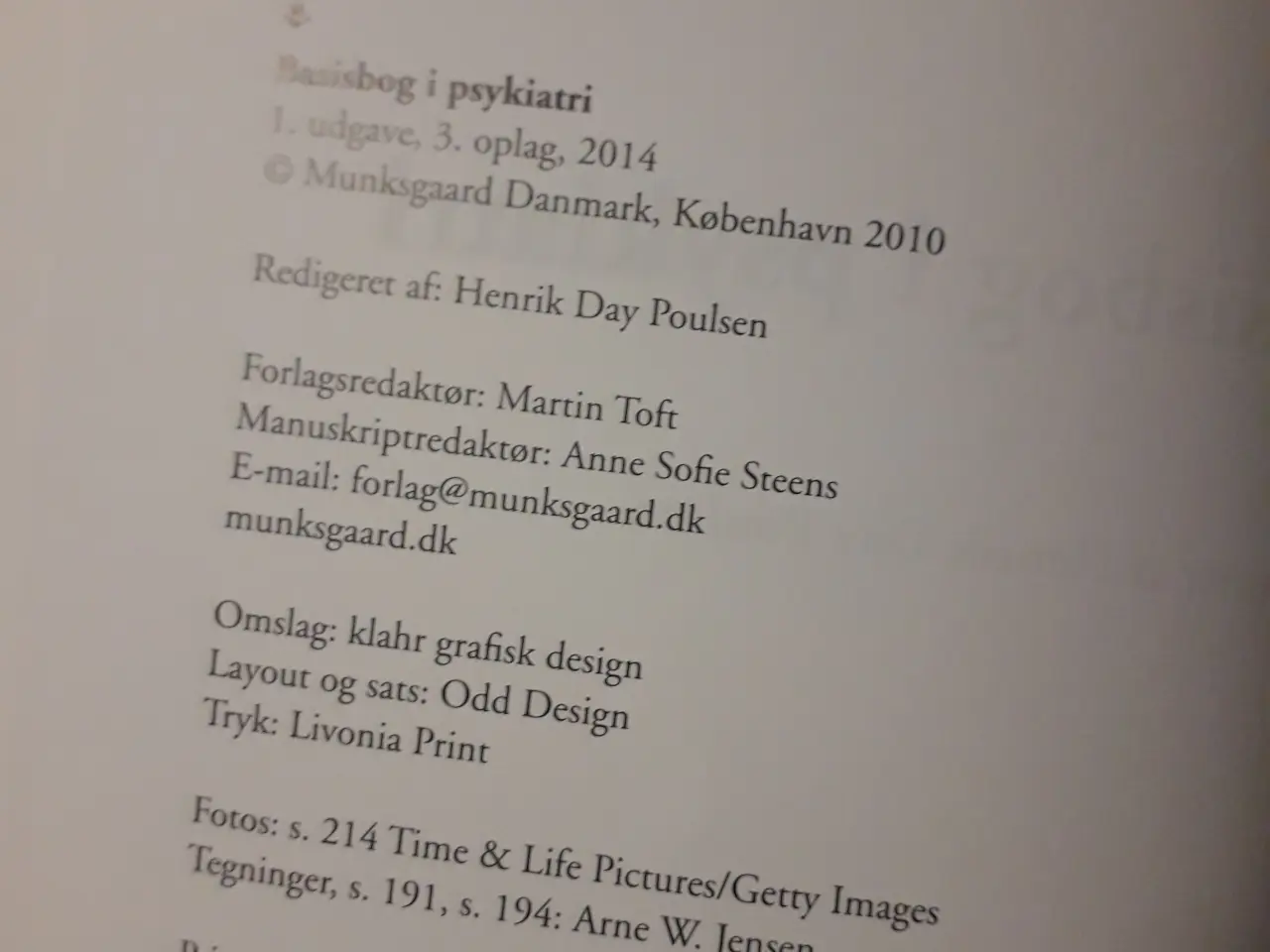 Billede 2 - Basisbog i Psykiatri