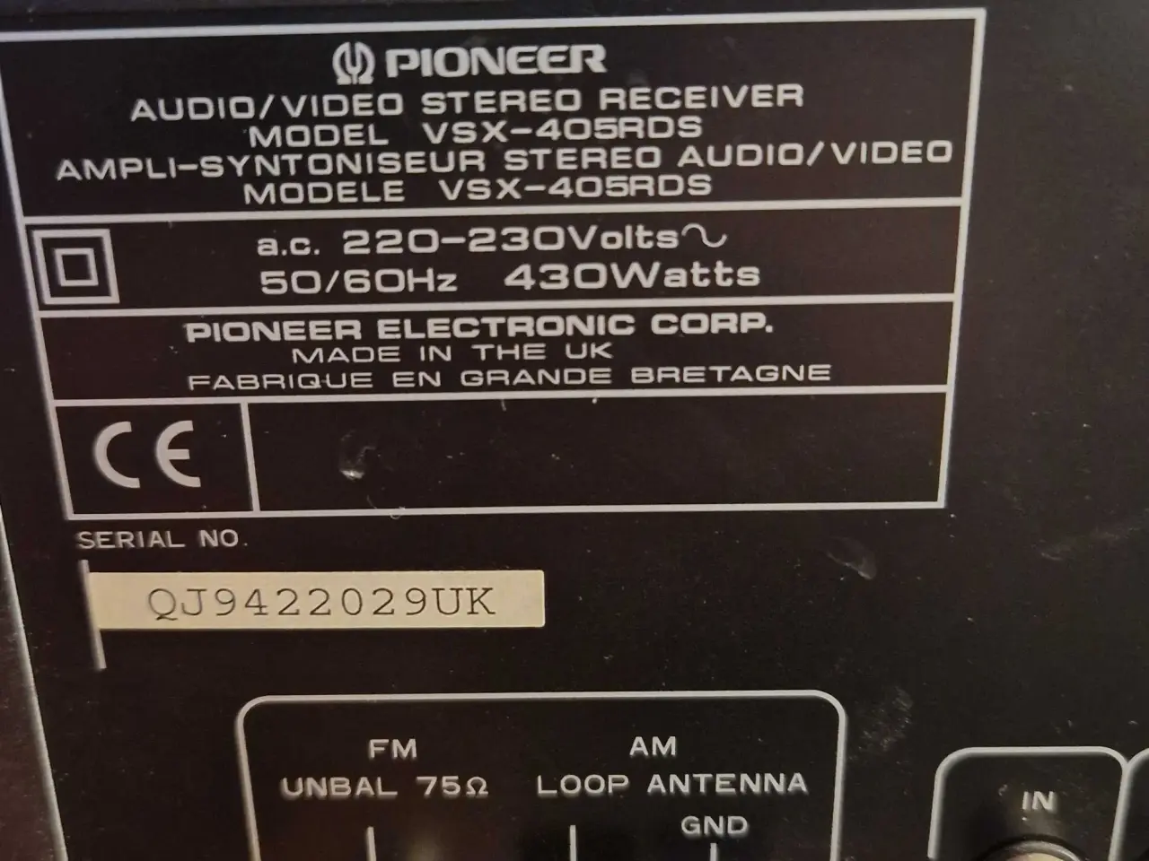 Billede 2 - Pioneer anlæg med CD