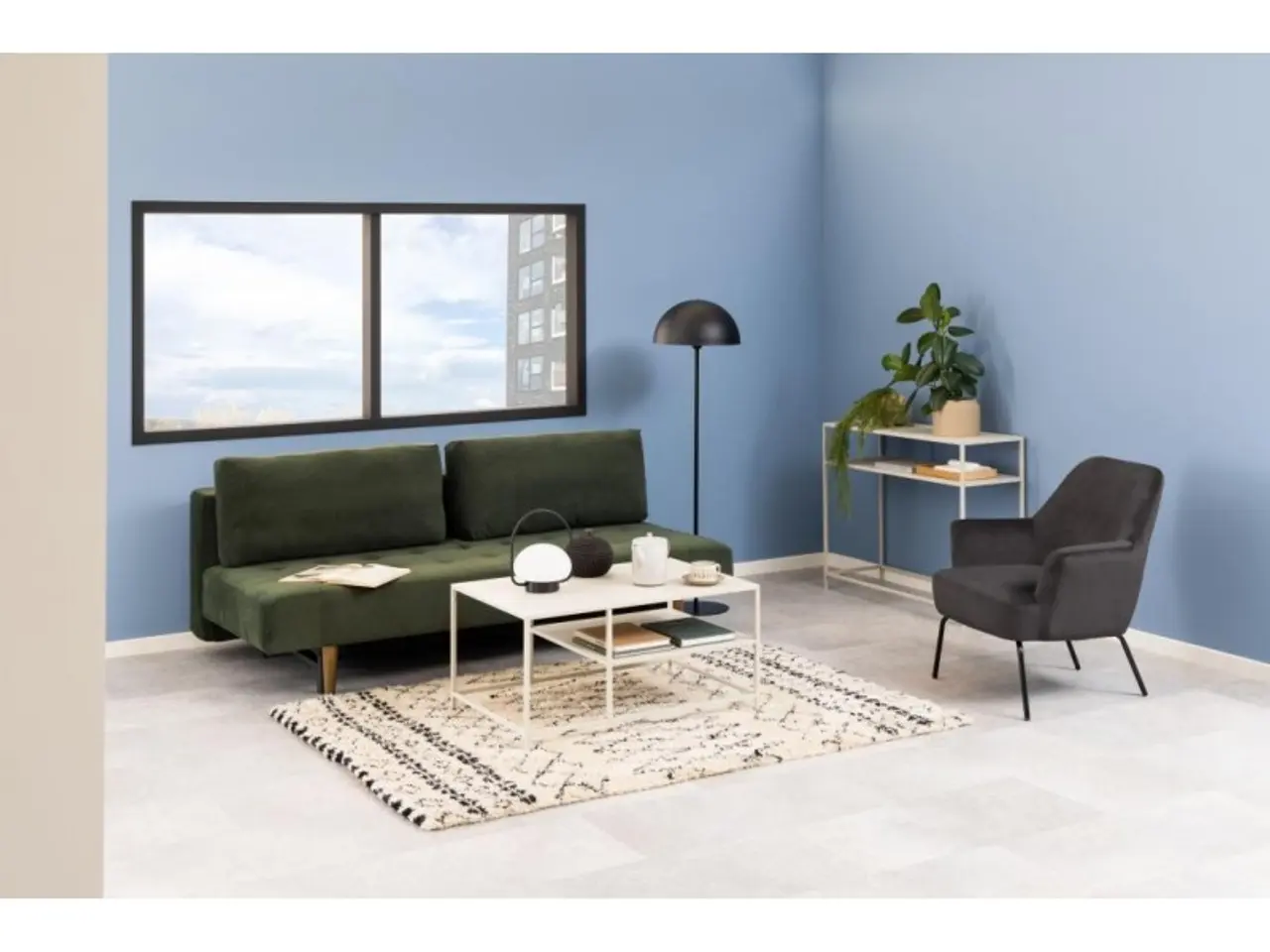 Billede 9 - Blain sovesofa grøn stof