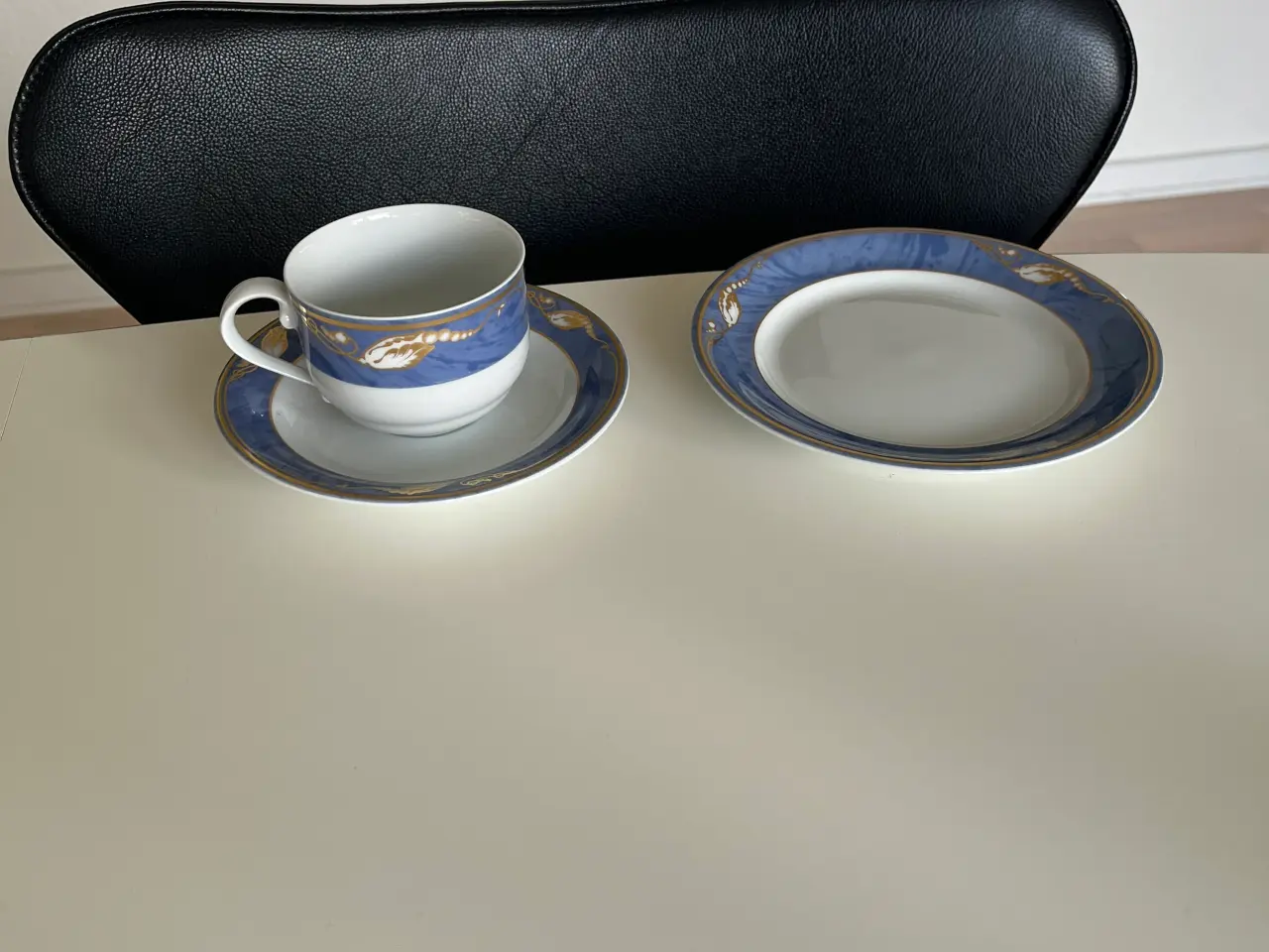 Billede 1 - Royal Copenhagen, Kaffekopper, Blå Magnolia