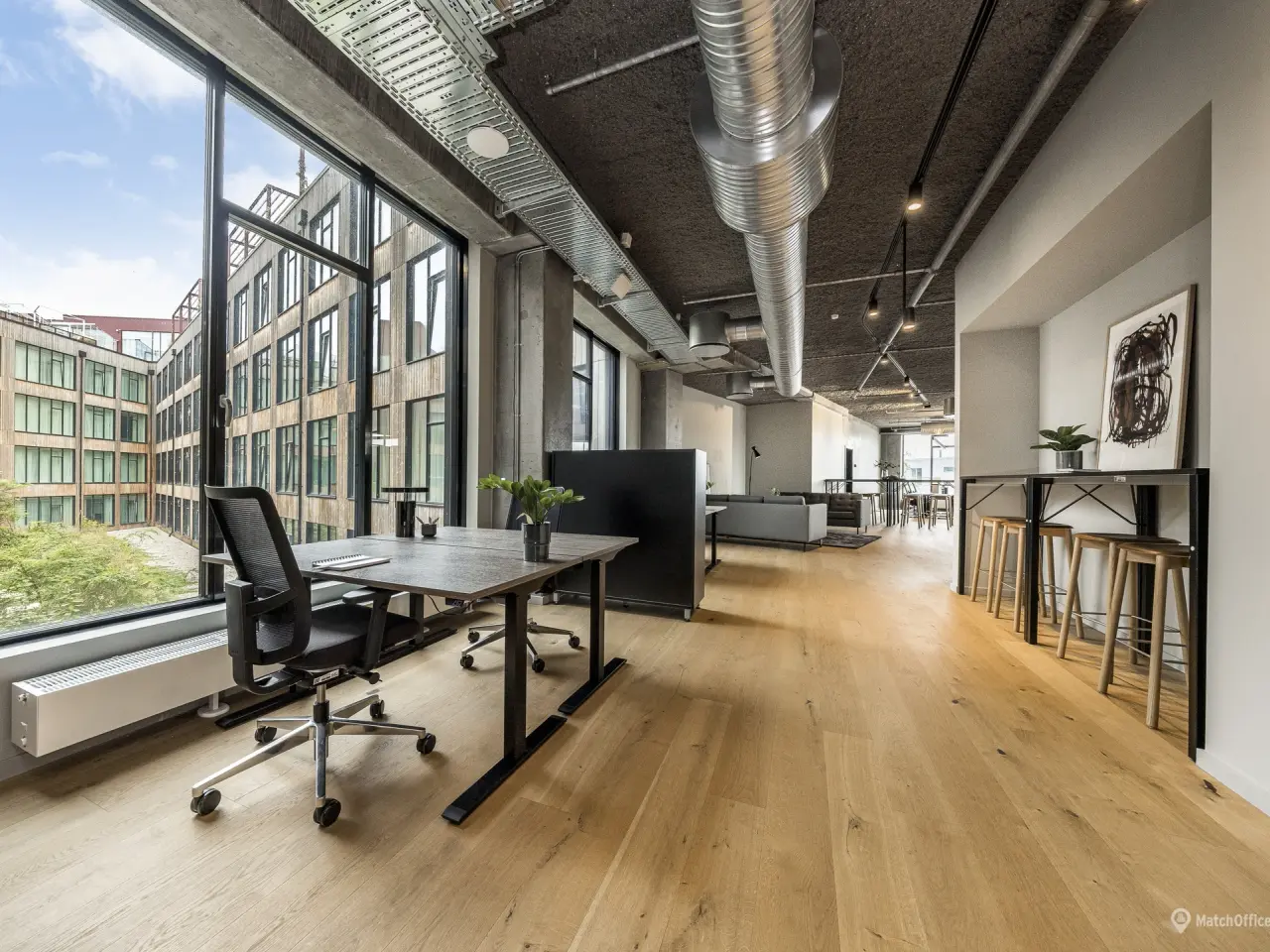 Billede 2 - Kontor med plads til 12 medarbejdere og mulighed for alle services