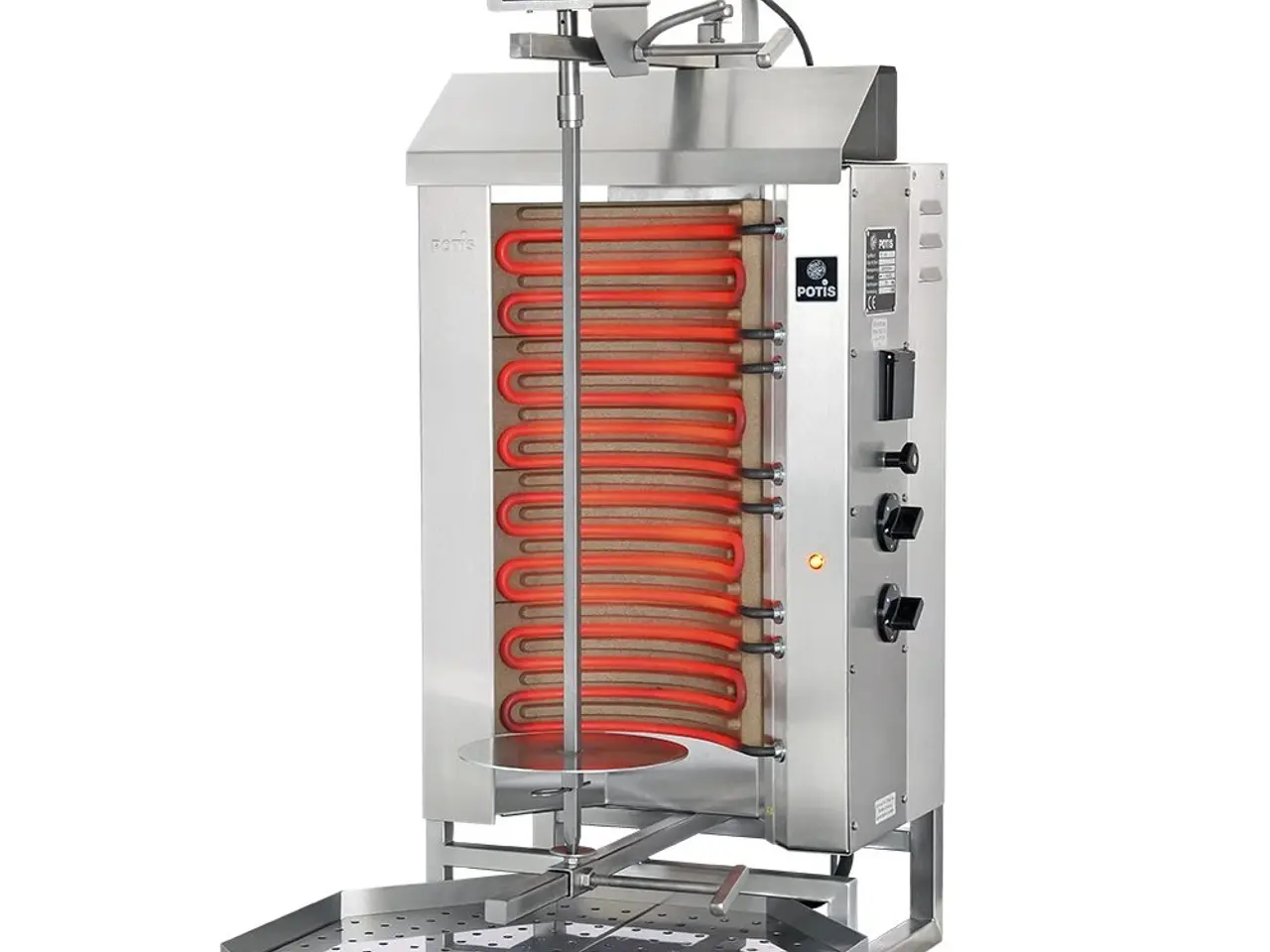 Billede 1 - Kebab & Shawarma grill til el – 30 kg kød