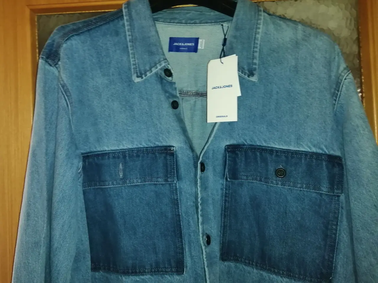 Billede 1 - NY JACK & JONES OVERSIZE COWBOY SKJORTE, XXL