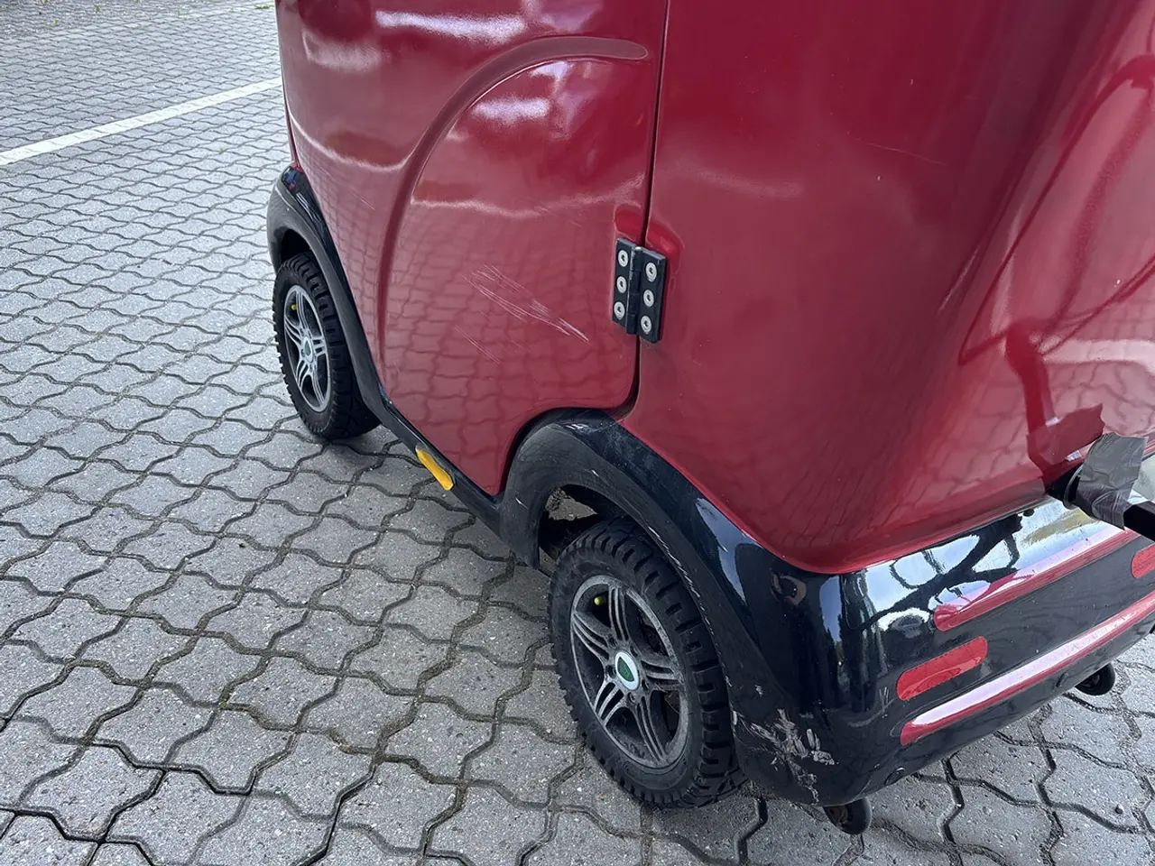 Billede 4 - City Kabine rød