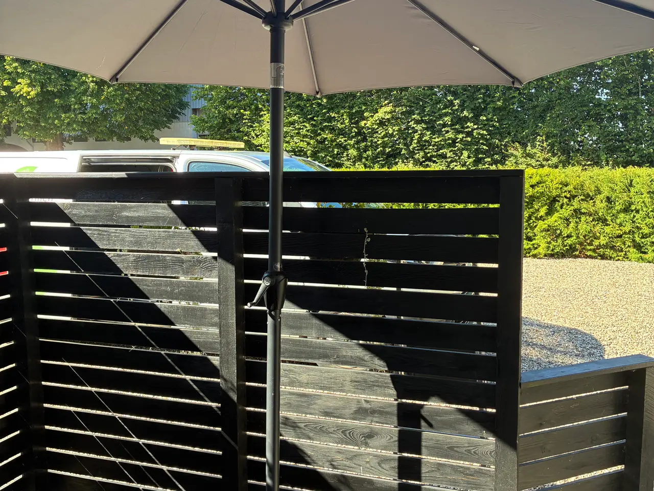 Billede 2 - Parasol med fod