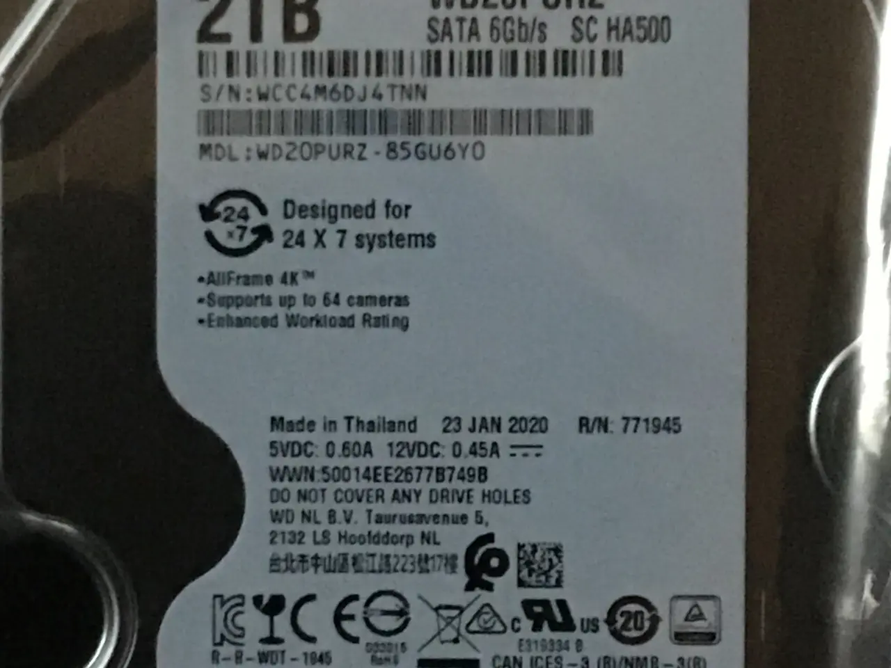 Billede 1 - Harddisk