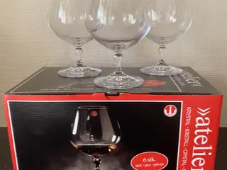 40 stk. Glas, Congnac, øl, champange, snaps, Ateli
