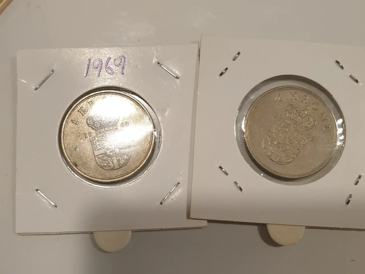 Billede 4 - 22 Forskellige 1 Kroner