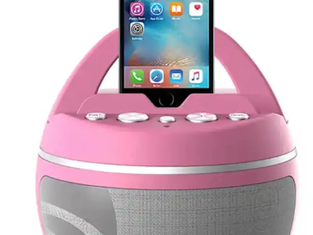 Billede 5 - Party Ball i pink med 2 mikrofoner