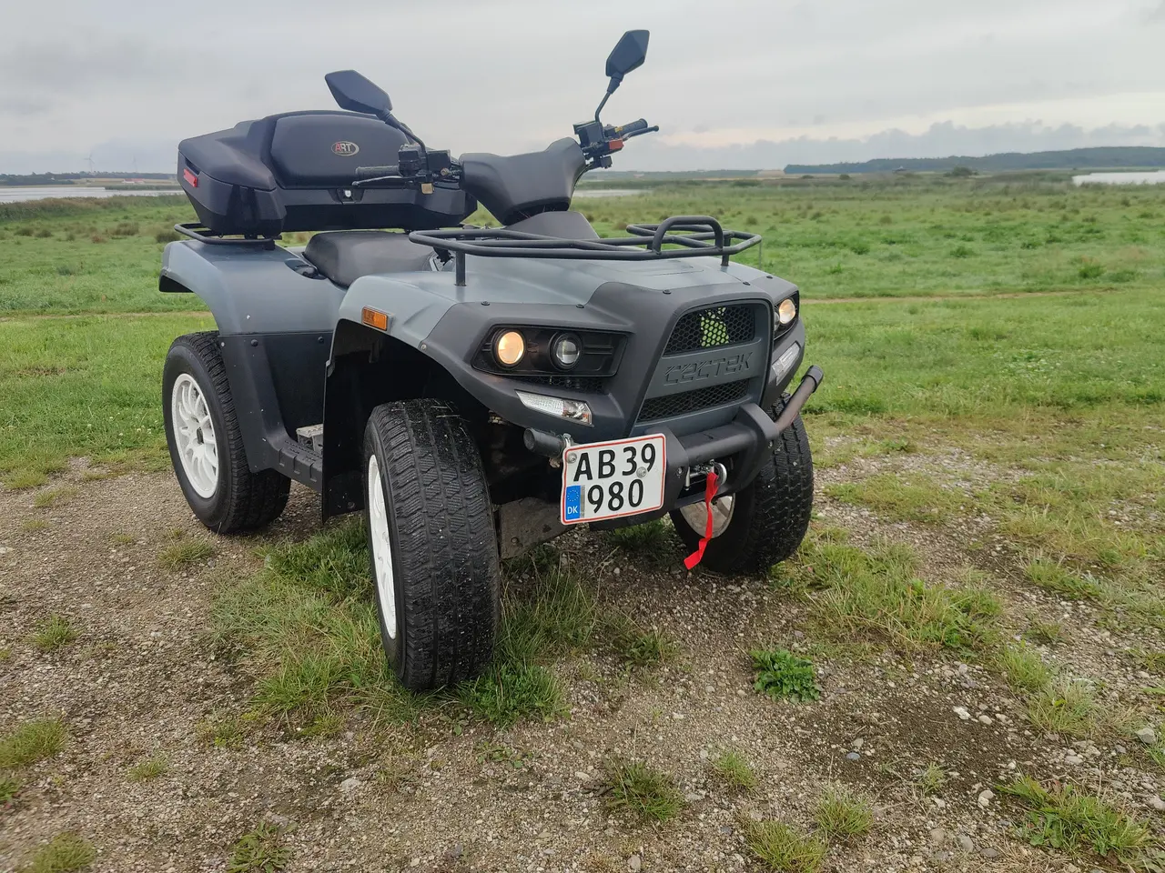 Billede 2 - Flot Cectek Gladiator 500 4x4 ATV på bilplader