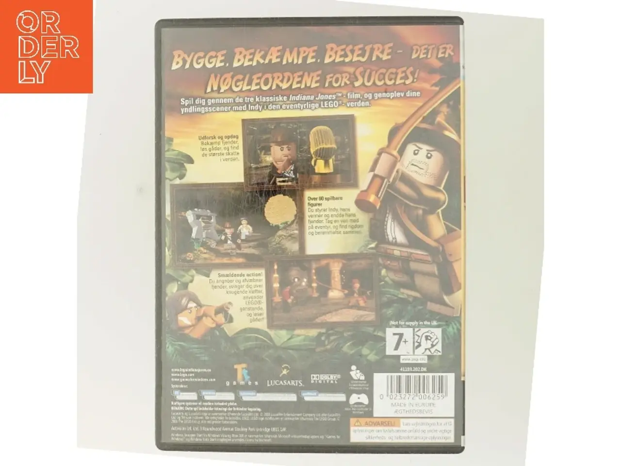 Billede 3 - LEGO Indiana Jones: The Original Adventures (DVD)