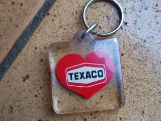 Texaco Nøglering Benzintank