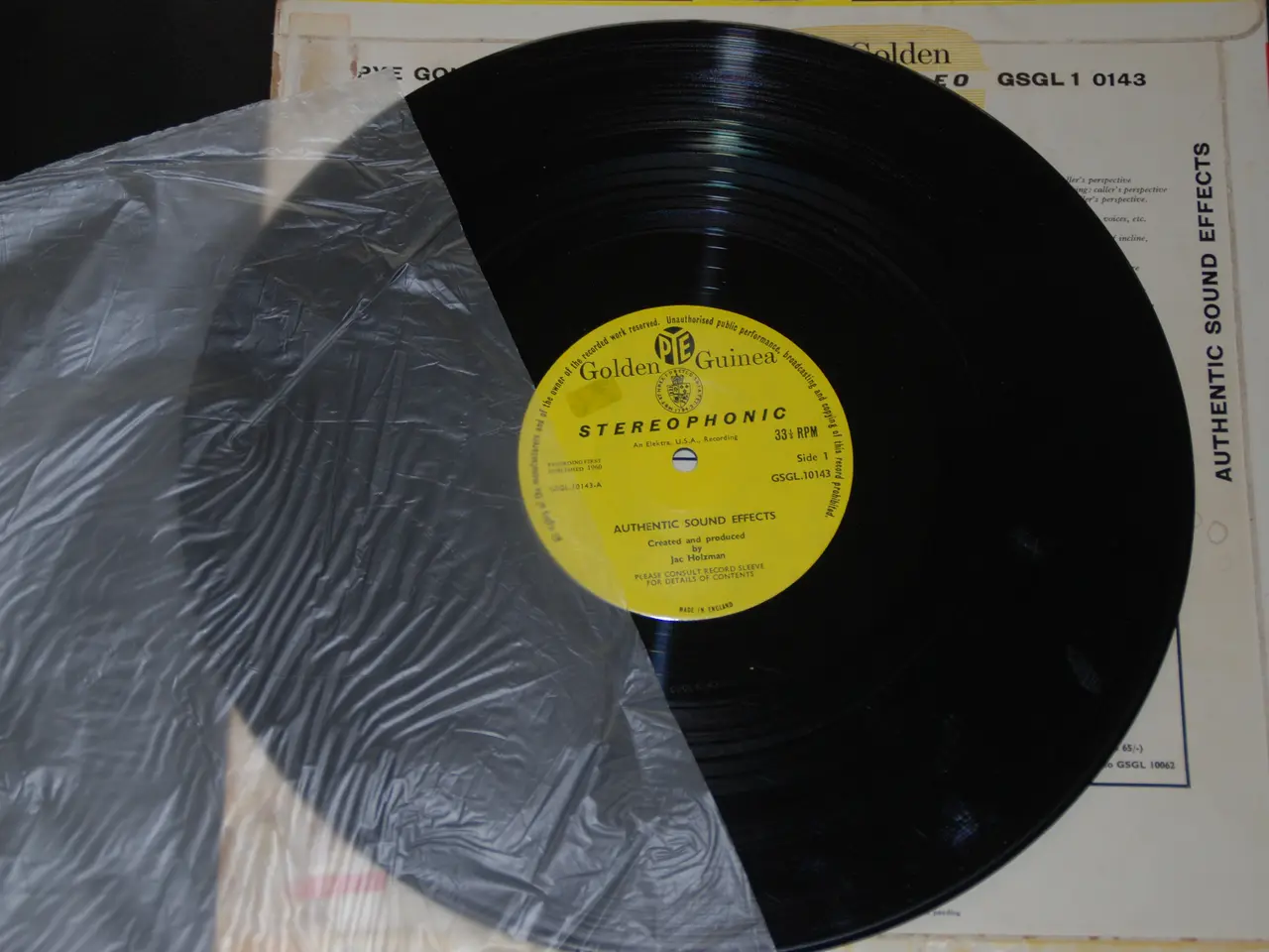 Billede 3 - LP - AUTHENTIC SOUND EFFECTS
